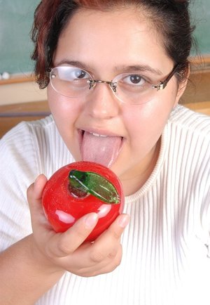 18 year old cutie Jessica Doltin strips naked atop a four wheeler on the patio